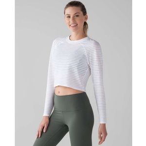 Lululemon Uncovered Long Sleeve White